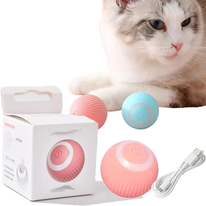Smart Cat Interactive Ball Chug Ball Self rolling Cat tut-tut Ball