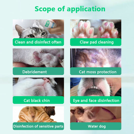 Black Chin Cat moss, Skin guard cleanser