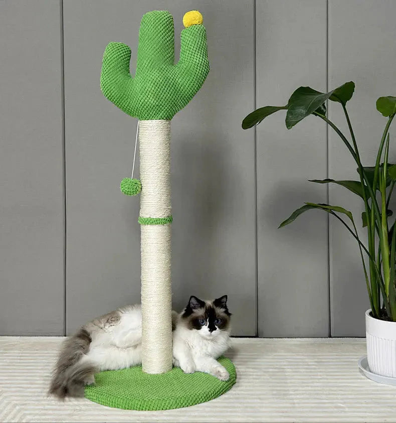 Cactus Cat Scratching Board – Fun & Durable Scraper for Cats