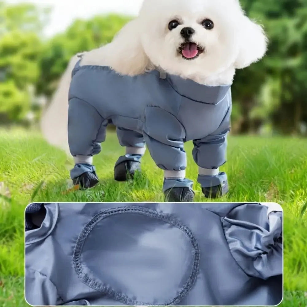 Anti-Dirty Waterproof Dog Jumpsuit