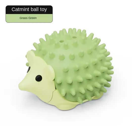 Hedgehog Catnip Minty Licking ball toy