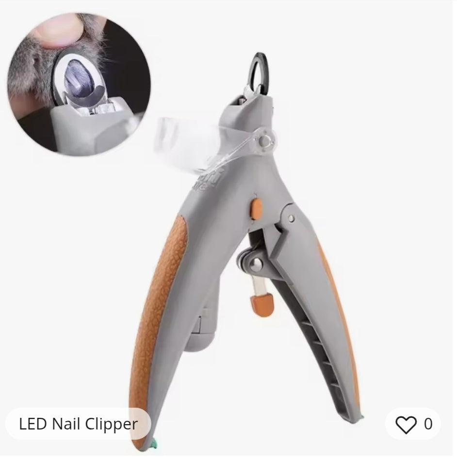 Nail Clipper with LED Light and Magnifying Glass Peludita Flash Sale