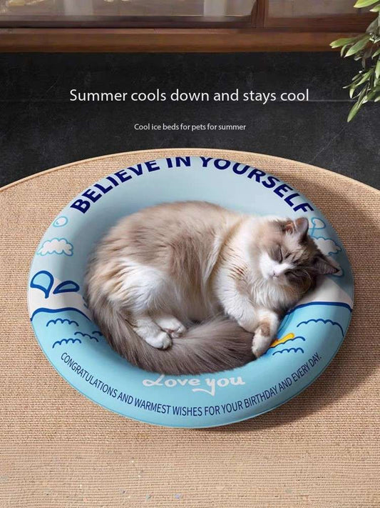 Giant Summer Cooling Ice Pet Bed