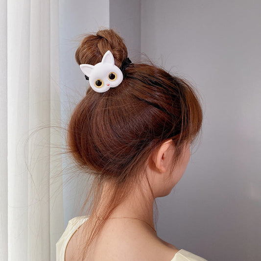 Cute Cat Rubber Hair Band