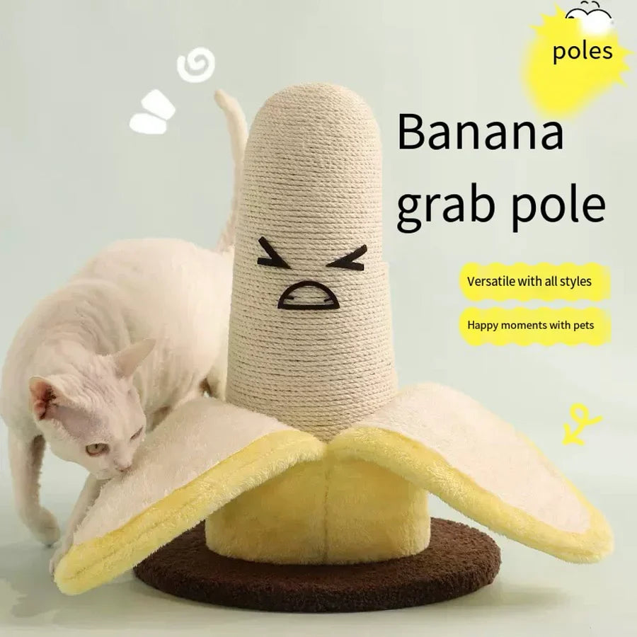 Banana Cat Scratcher