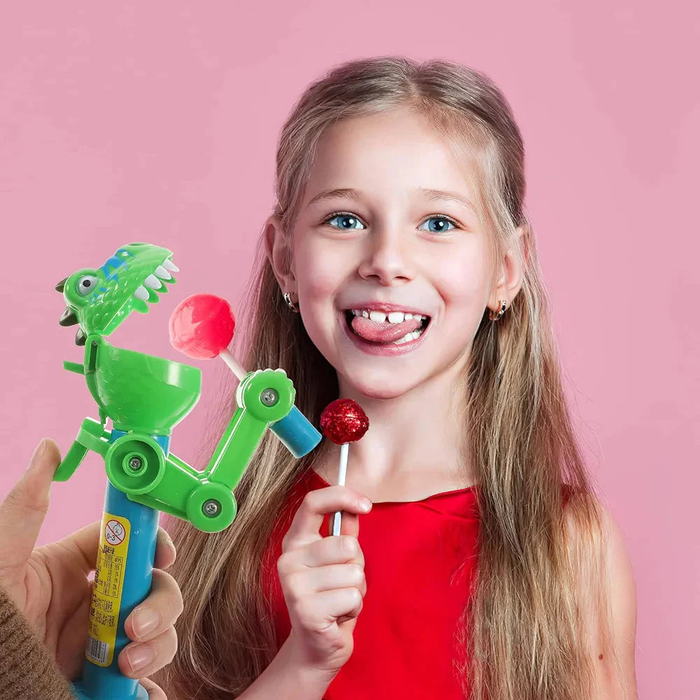 Dinosaur Lollipop Robot Holder