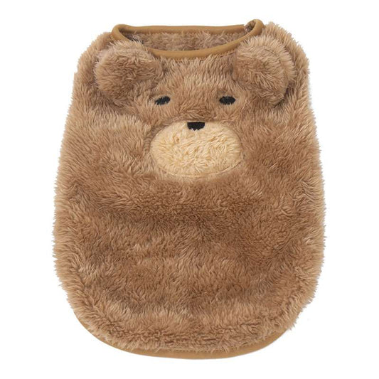 Fluffy Bear Cat Vest