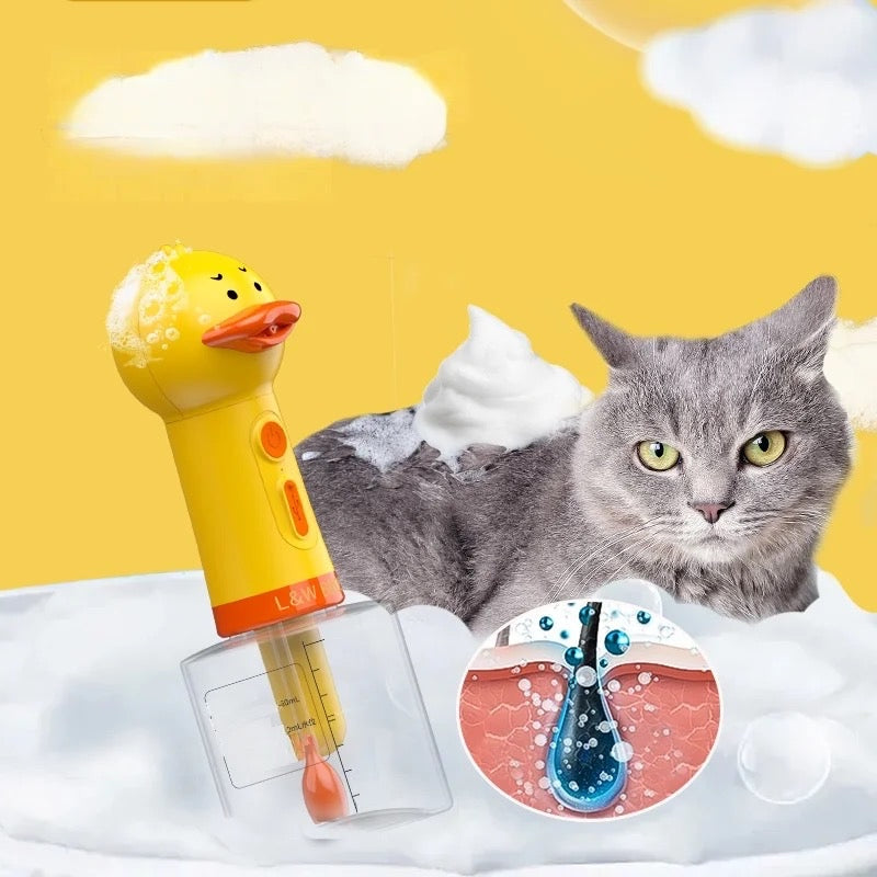 Pet foam duck shampoo Sprayer