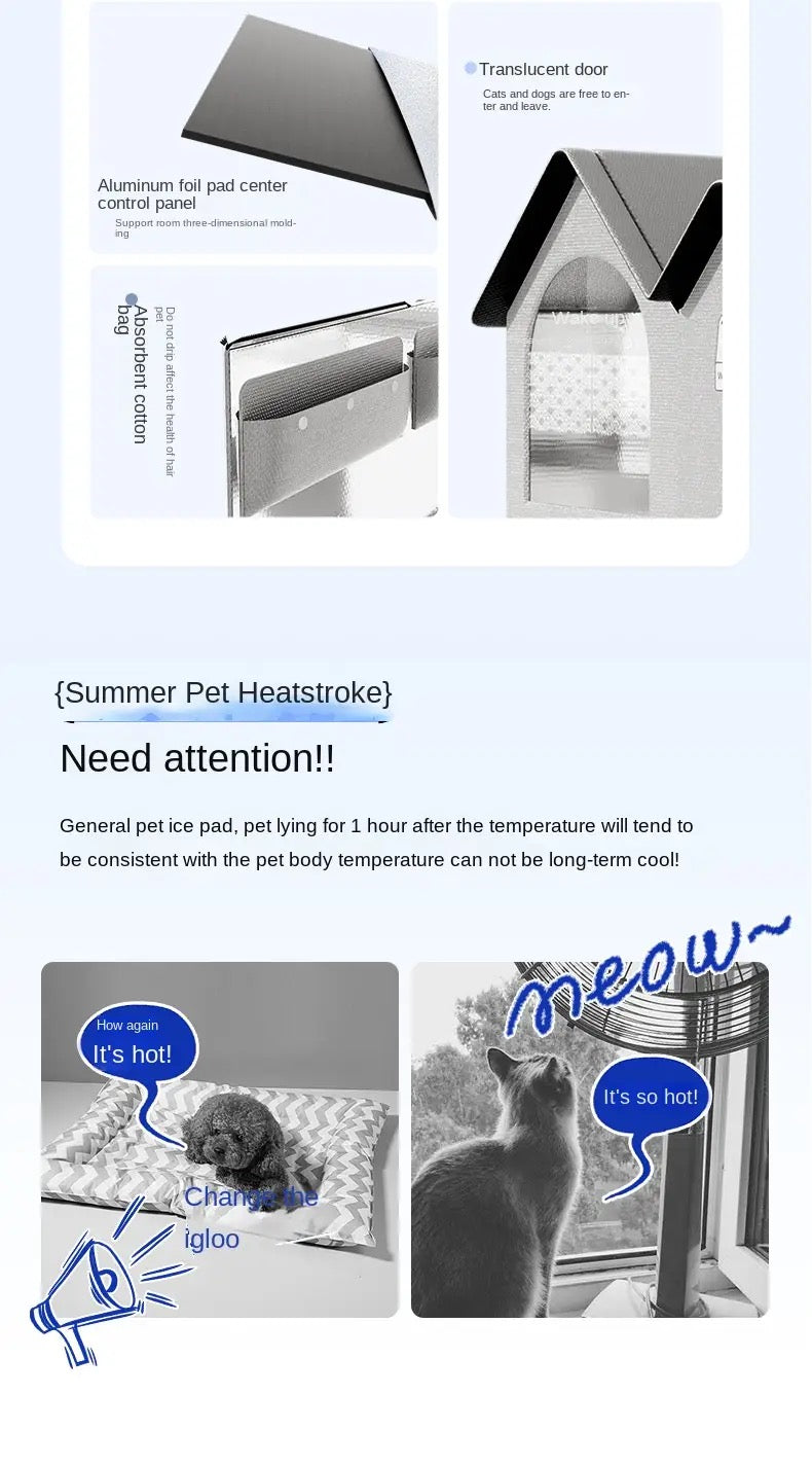 Summer Best AC Cooling Cat Room Cottage