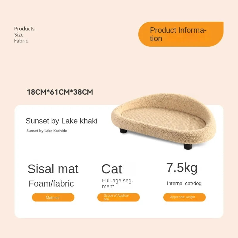 Cat & Dog Luxury Plush Sofa