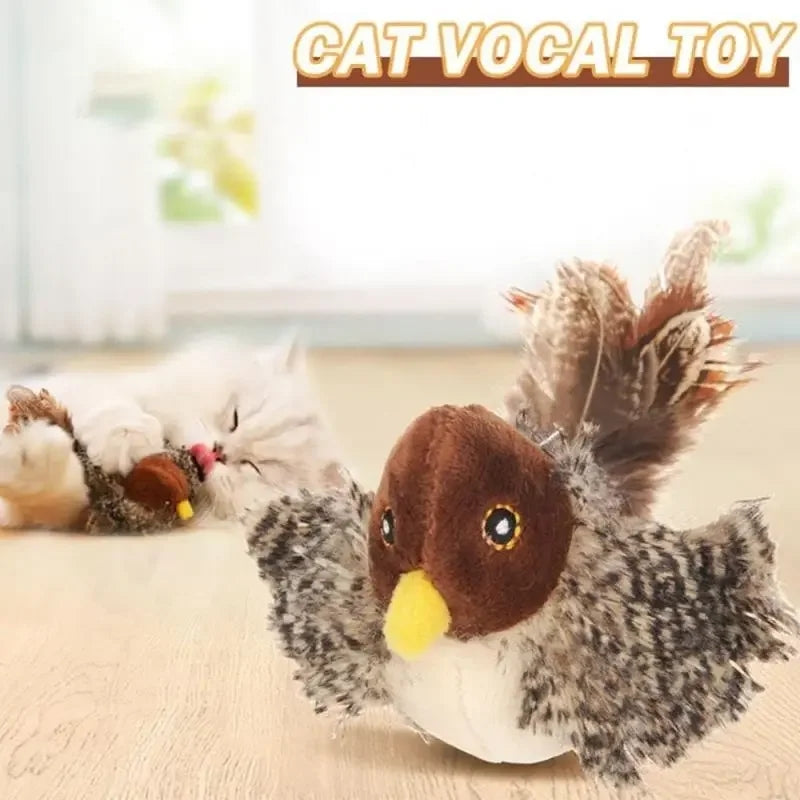 Mouse chirping Sounding flapping Bird Teasing Cat Toy