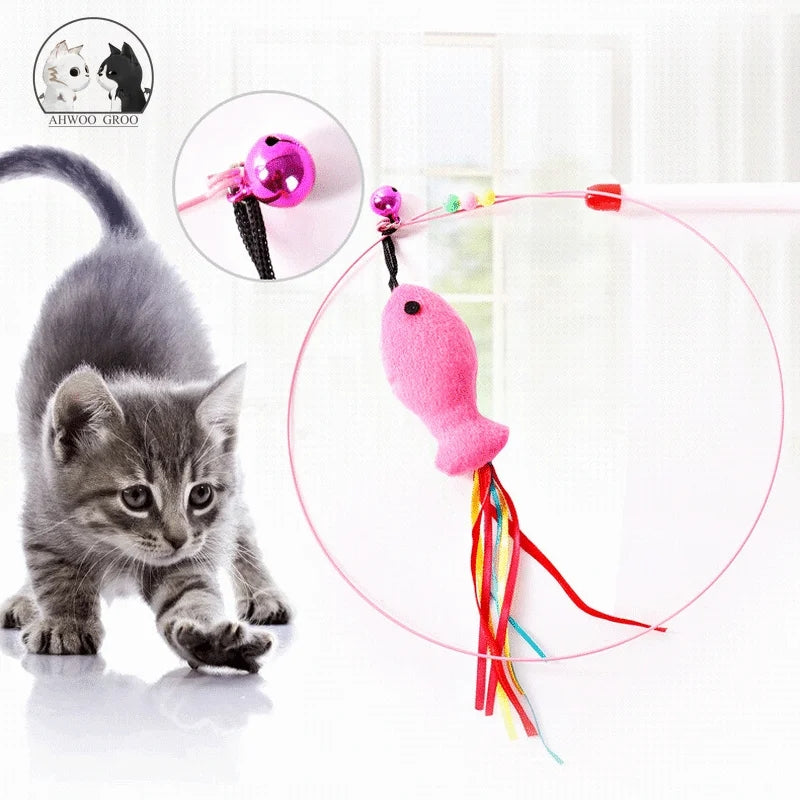 Feather Cat stick Toy