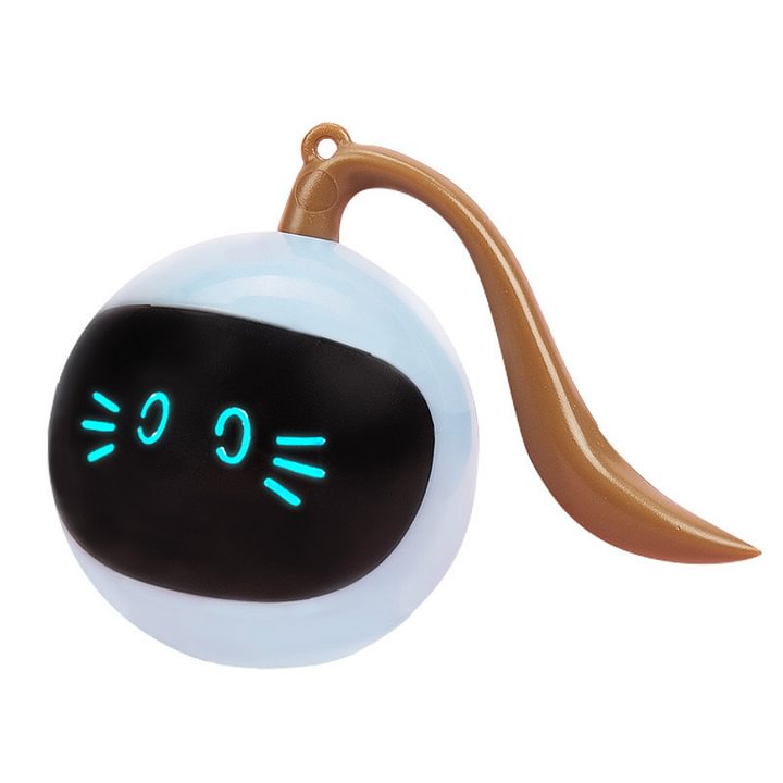 Cat Toys 360°Self Rolling smart Interactive Ball Hunting Toy