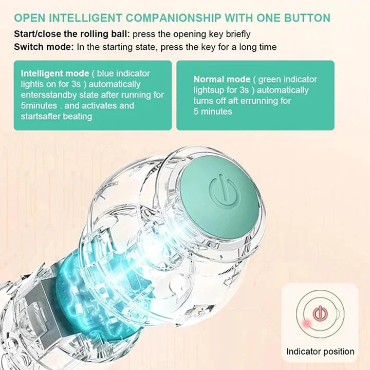 Smart Cat Interactive Ball Chug Ball Self rolling Cat tut-tut Ball