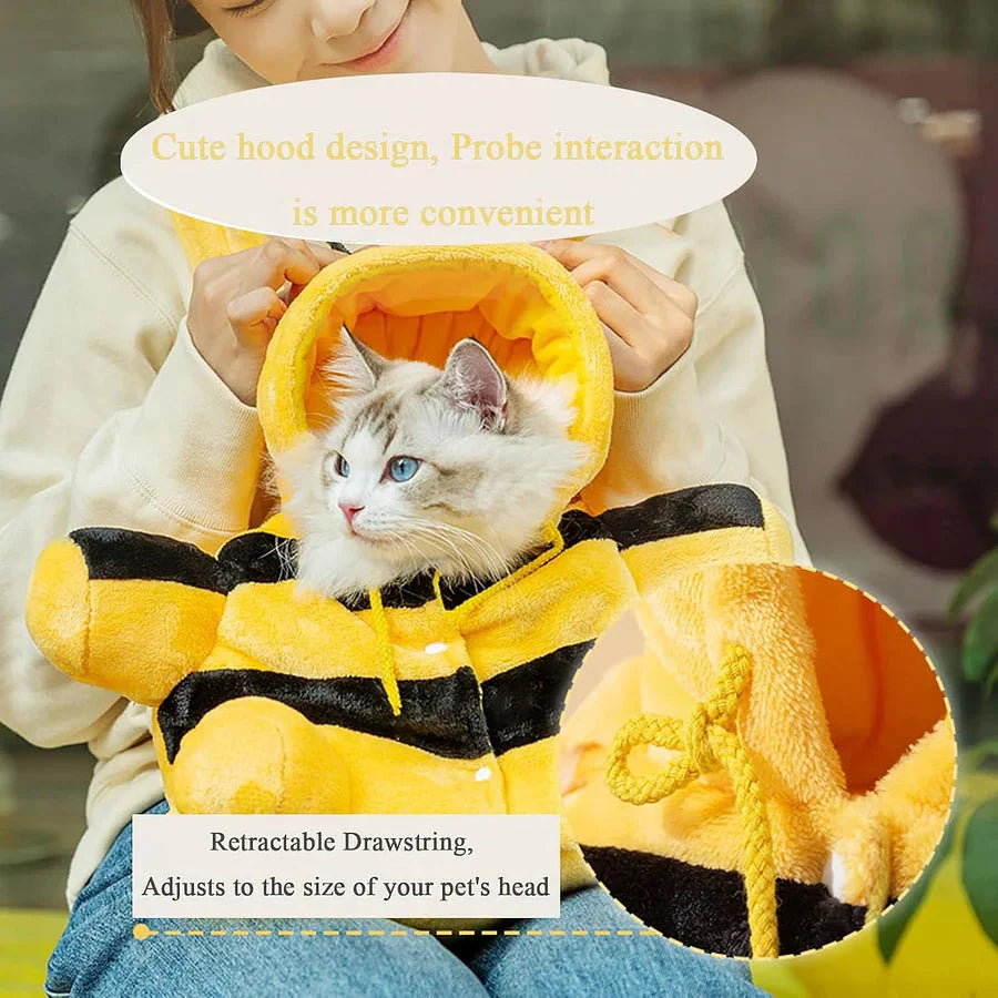 Cat Carrier bag Cute bee Pet Travel Bag🐝