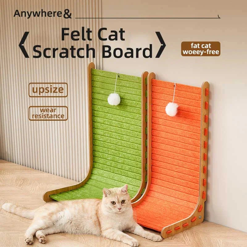 Cat Wall Shelf Scratching Board Prevent Damage To Furniture Scratching Post Cat Bed