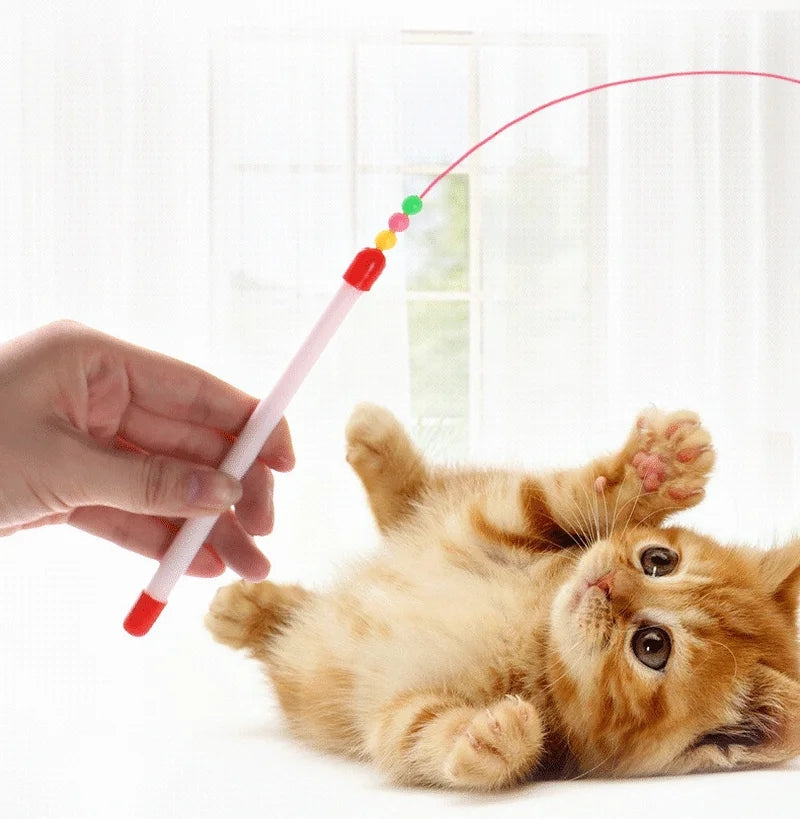 Feather Cat stick Toy
