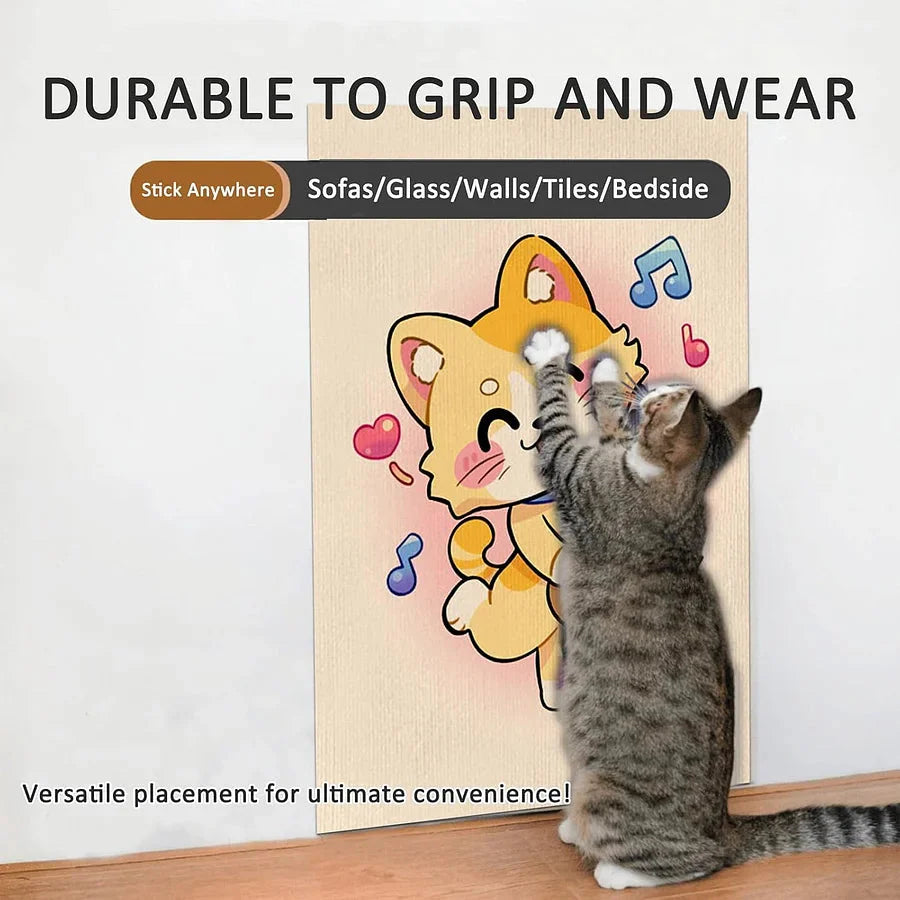Sofa Protecting Post Carpet Mat Cat Climbing Wall,Cat Scratching sticky fabric Post