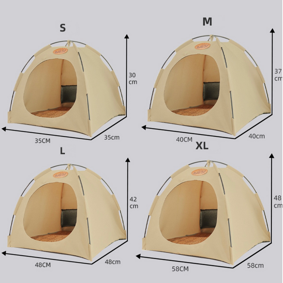 Cat & Dog Tent Pet Bed