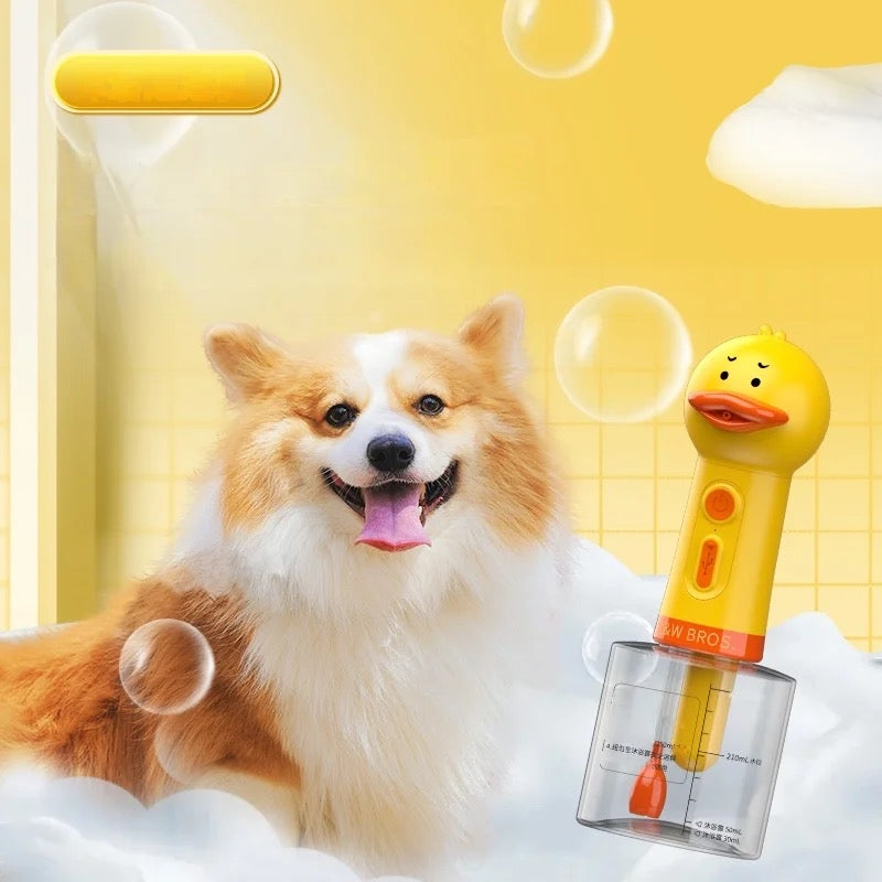 Pet foam duck shampoo Sprayer