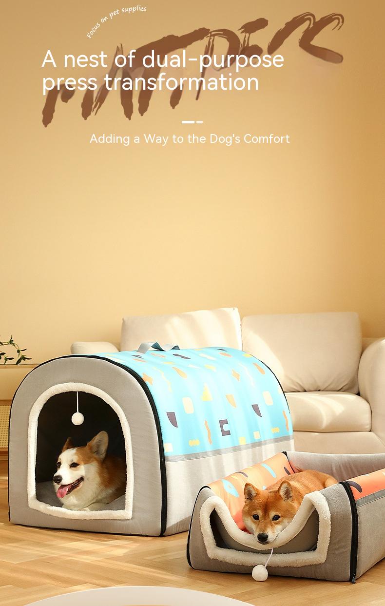 Lovelypetstory® Large Dog House Kennel