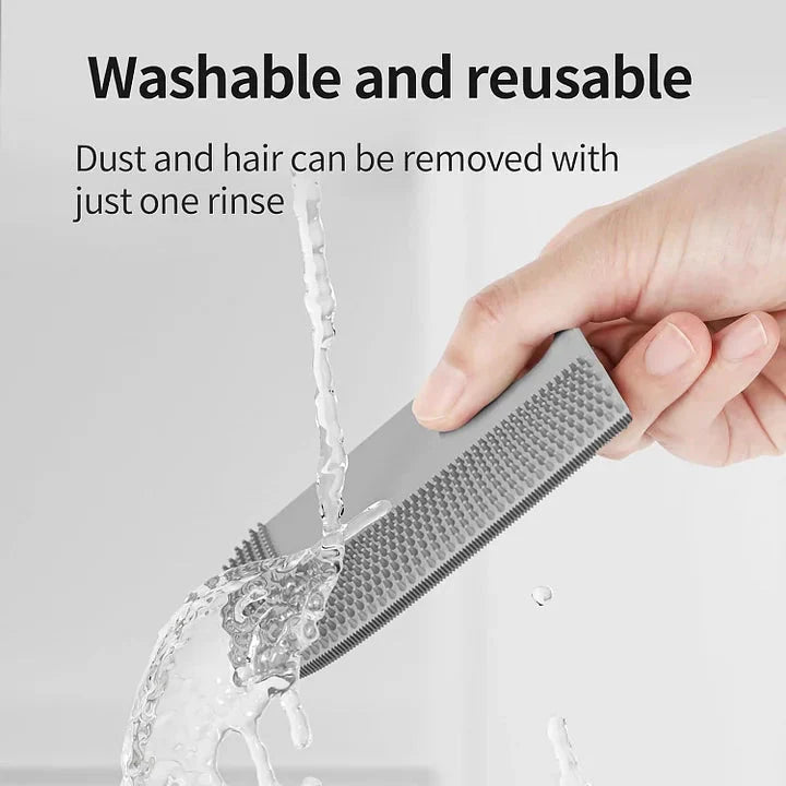 Pet cleaning hair remover rubber sheet