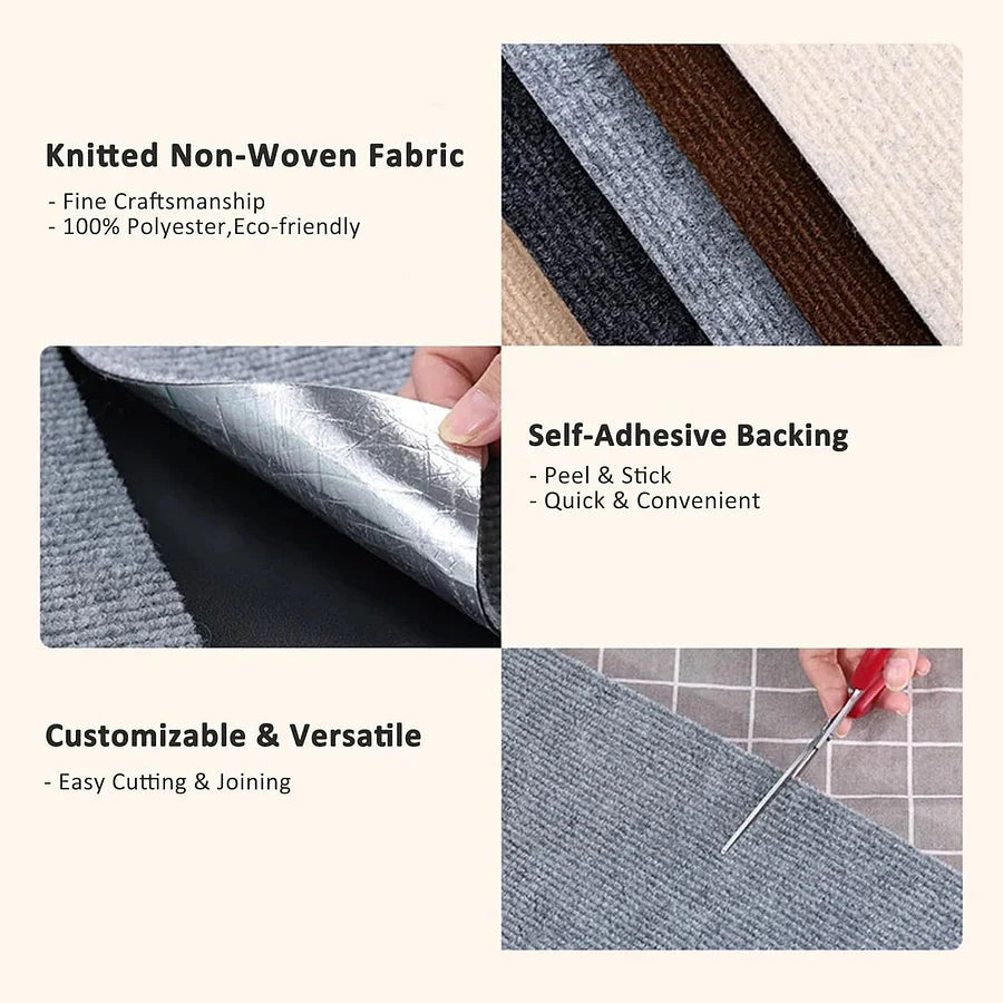 Sofa Protecting Post Carpet Mat Cat Climbing Wall,Cat Scratching sticky fabric Post