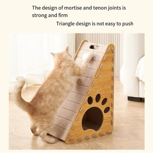 Cat Wall Shelf Scratching Board Prevent Damage To Furniture Scratching Post Cat Bed