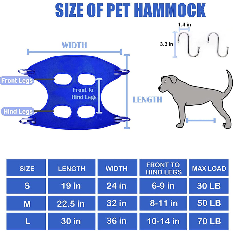 Dog & Cat Grooming Hammock