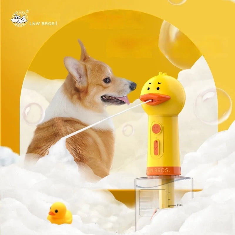 Pet foam duck shampoo Sprayer