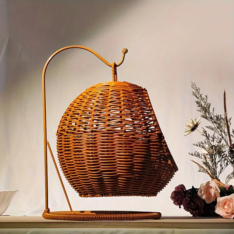 Creative Woven Rattan Style cat Hammock