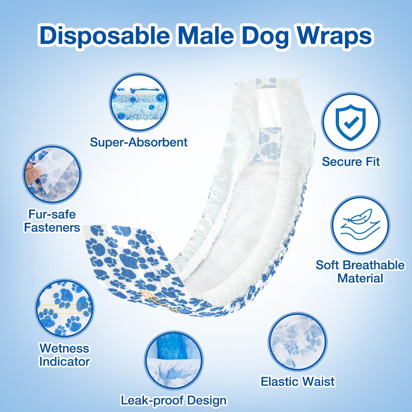 Dog Diapers Male