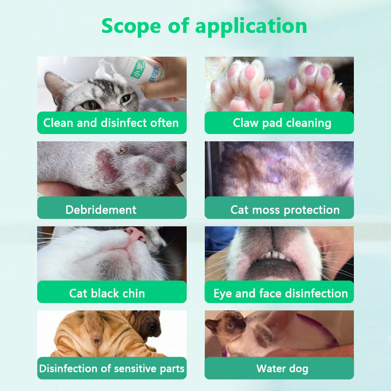 Black Chin Cat moss, Skin guard cleanser