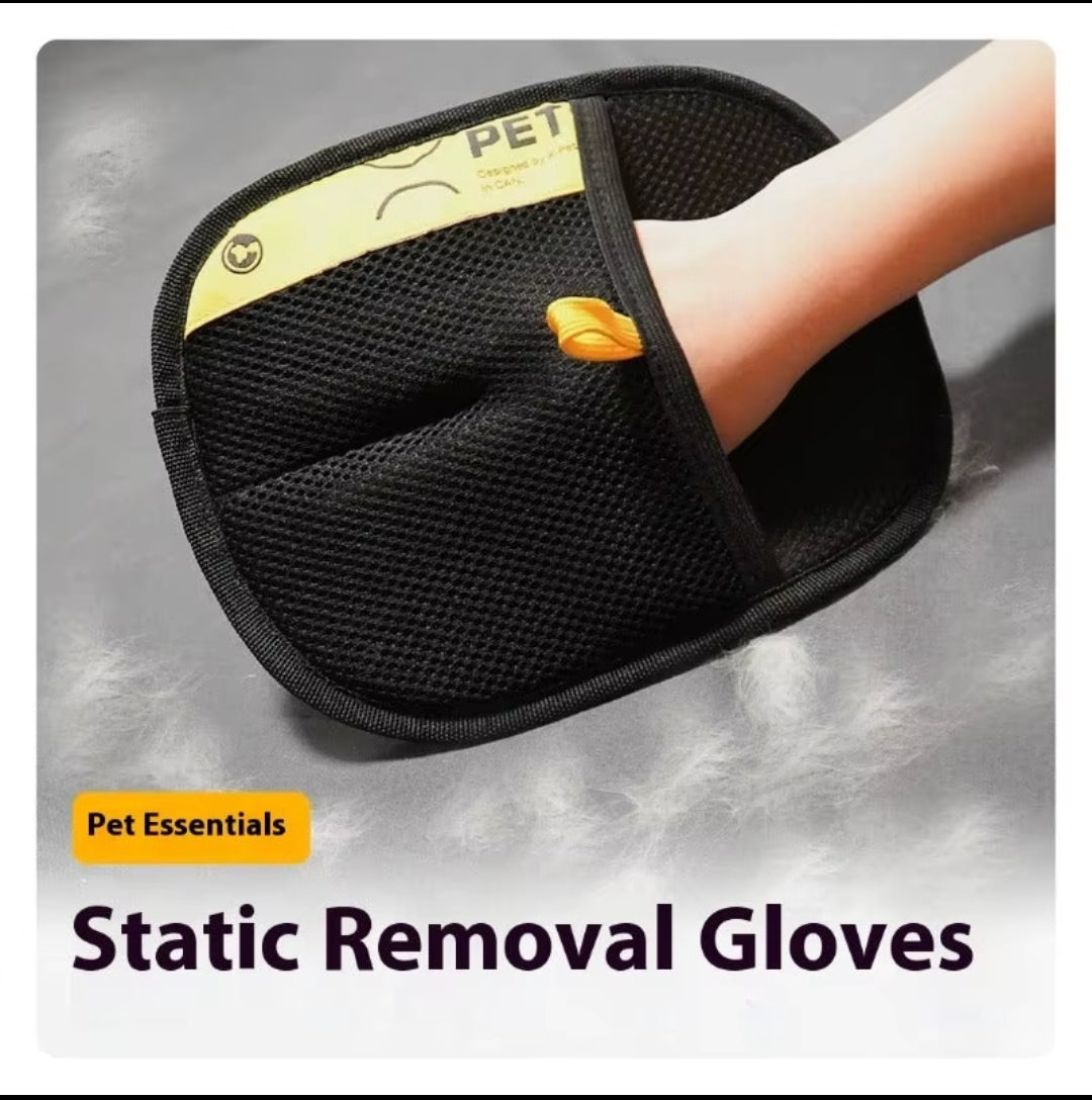 Pet Grooming Gloves Hair Removal Brush Shedding Solution