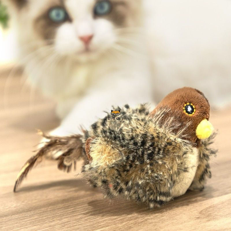 Mouse chirping Sounding flapping Bird Teasing Cat Toy