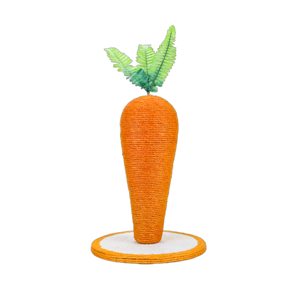 Cute Cat carrot Scratching Post