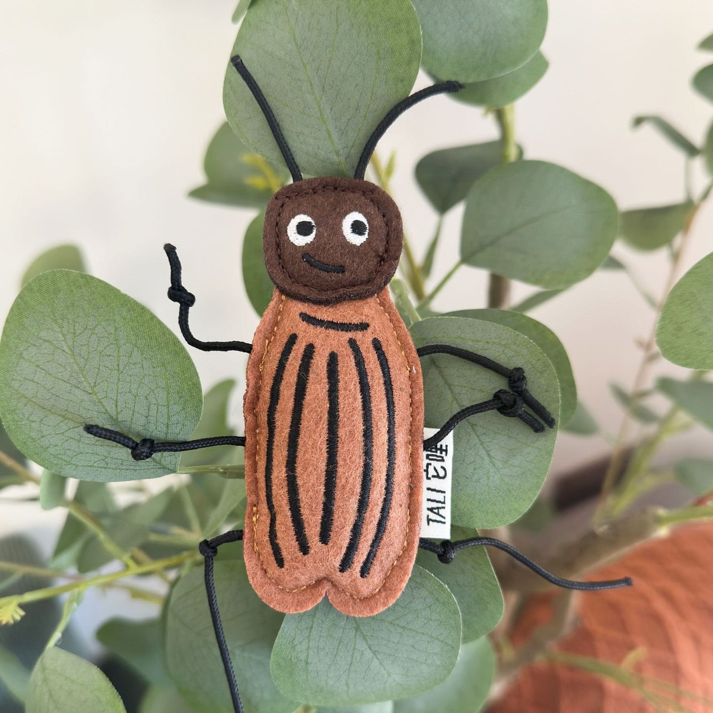 Ladybug Cat Molar Cockroach Toy