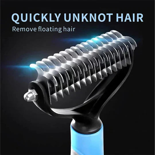 Pet Cat Grooming Brush for Shedding Hair Removal Tool