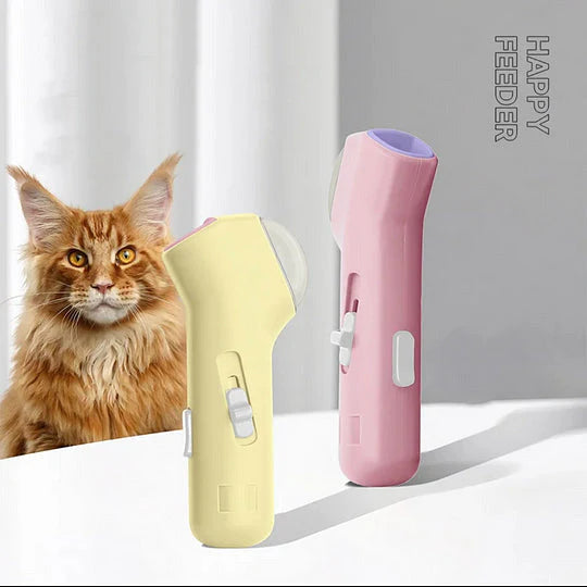 Pet Treat Launcher Cat & Dog Food Catapult Toy