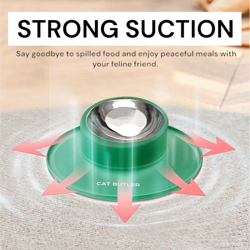 Cat Anti Slip Bowl Dog Suction  Bowl
