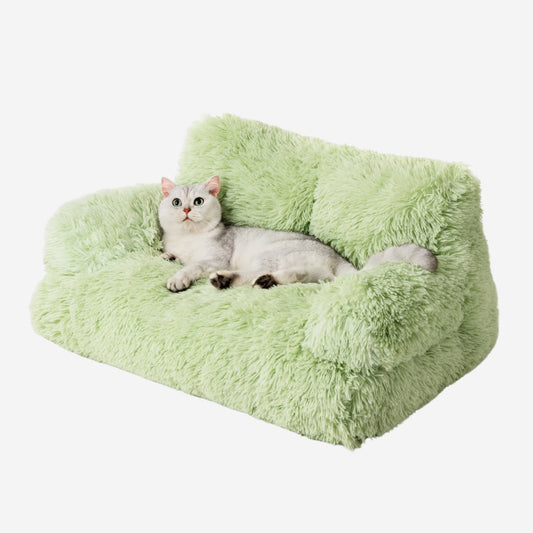 Cat dog plush couch sofa