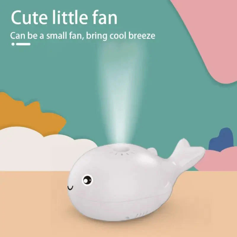 Whale Electric Blowing Floating Ball Summer Toy