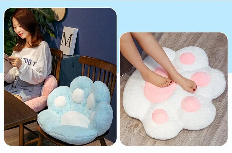 Cute Cat Paw Cushion