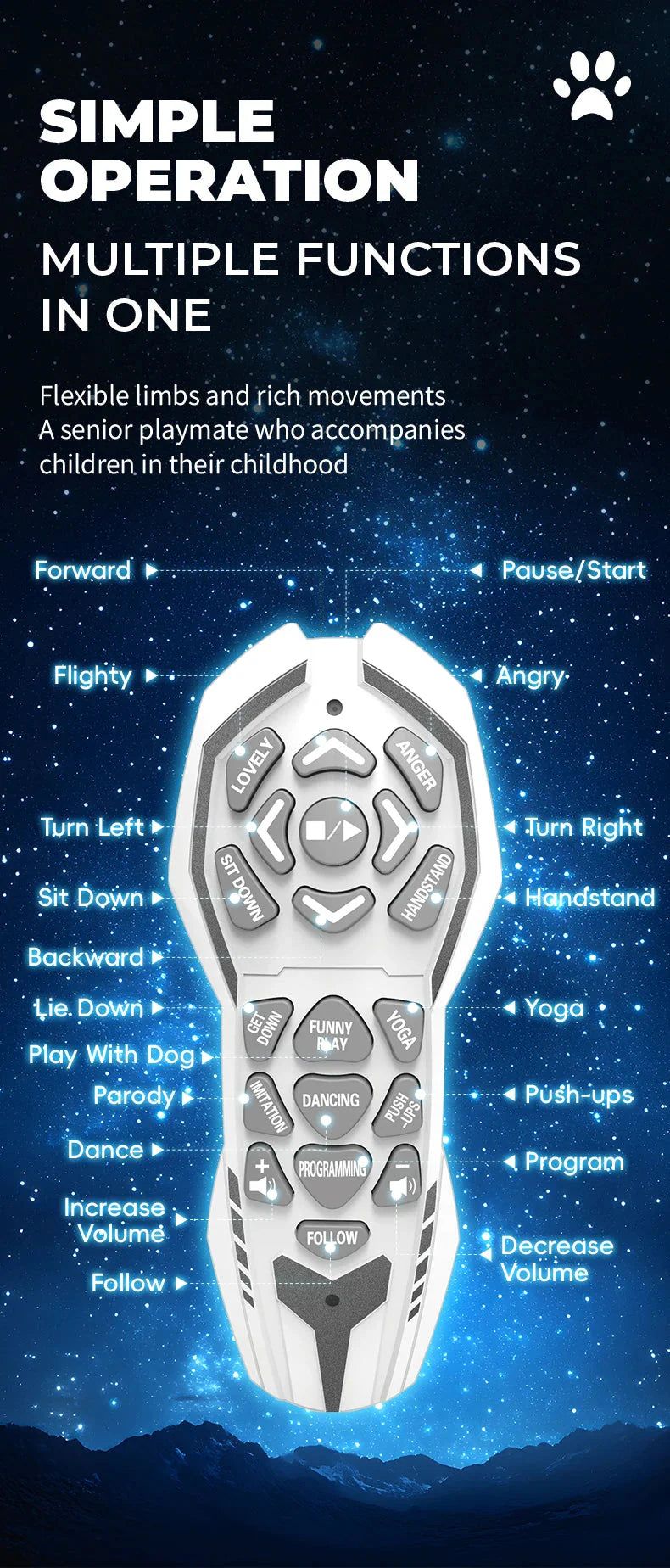 Robot Puppy Smart Toy Birthday Gifts for Kids