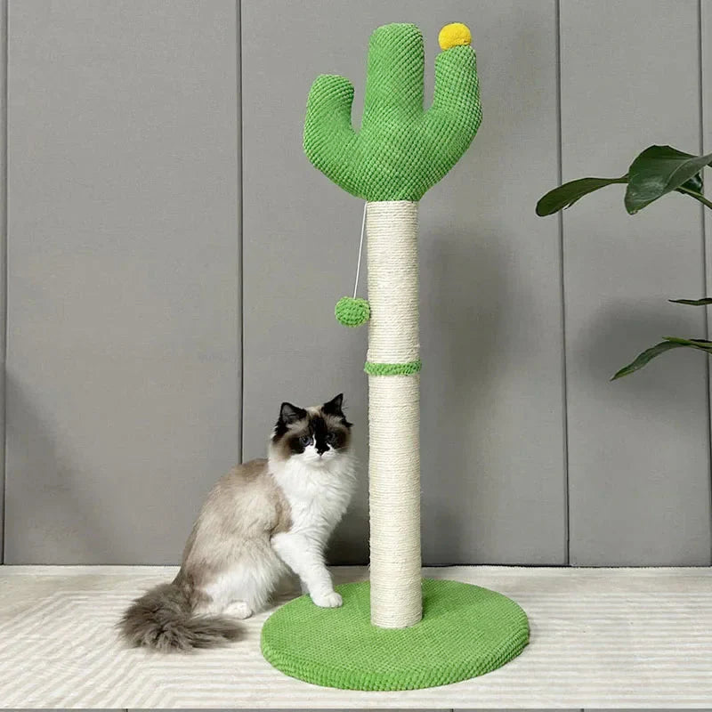 Cactus Cat Scratching Board – Fun & Durable Scraper for Cats