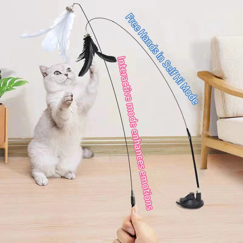 Interactive Cat Handfree Cat Stick