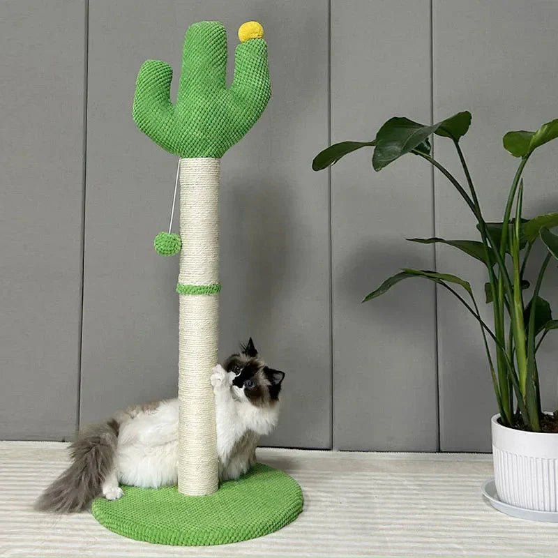 Cactus Cat Scratching Board – Fun & Durable Scraper for Cats
