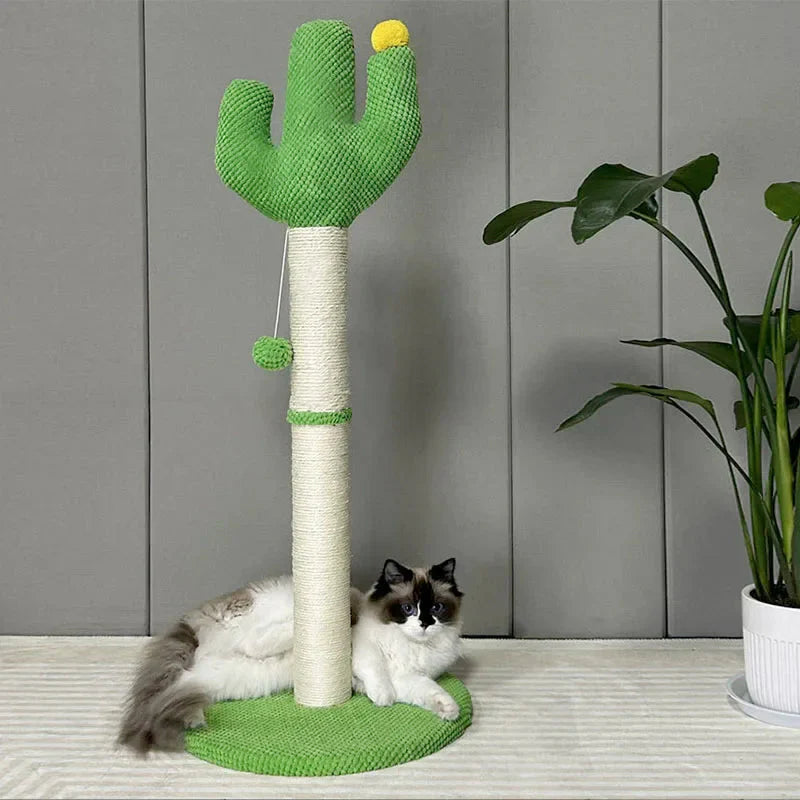 Cactus Cat Scratching Board – Fun & Durable Scraper for Cats