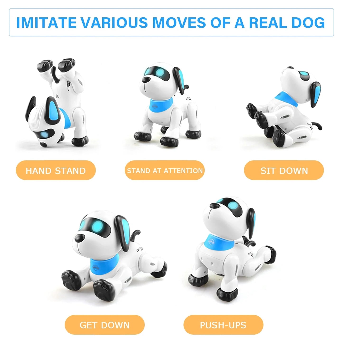 Smart Robot Puppy Voice Remote Control music dance Toy