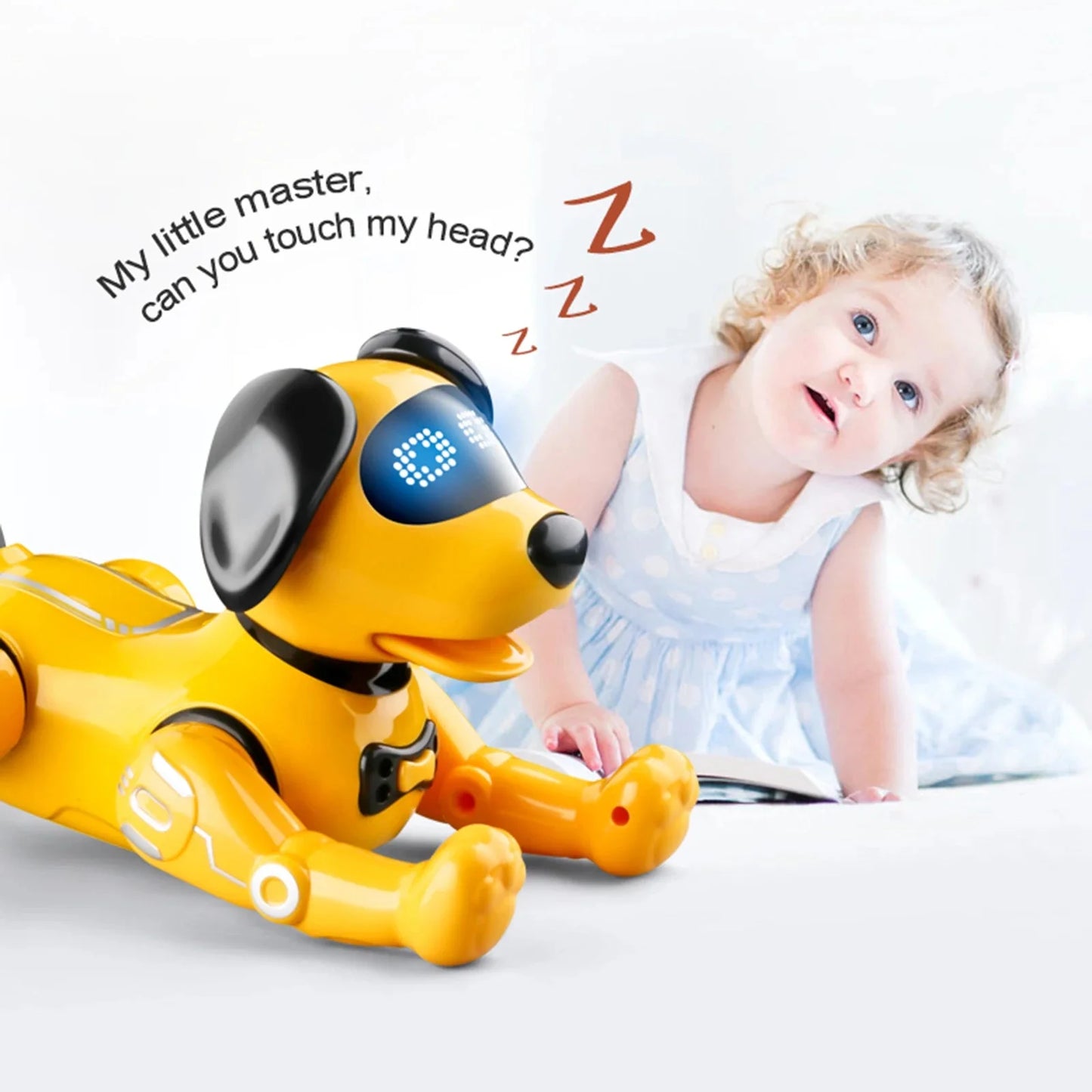 Smart Robot Puppy Voice Remote Control music dance Toy